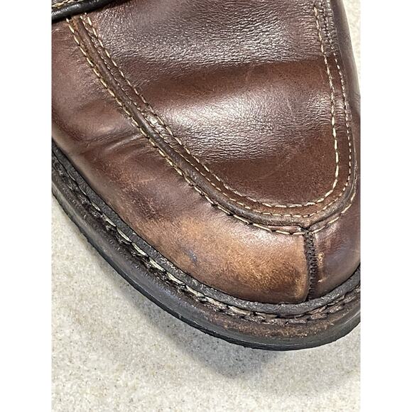 Allen Edmonds "WILBERT" Men's Split-Toe Lace-Up Formal Dress Shoes 10 D Brown - Picture 11 of 11